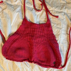 Billabong high-neck bikini top